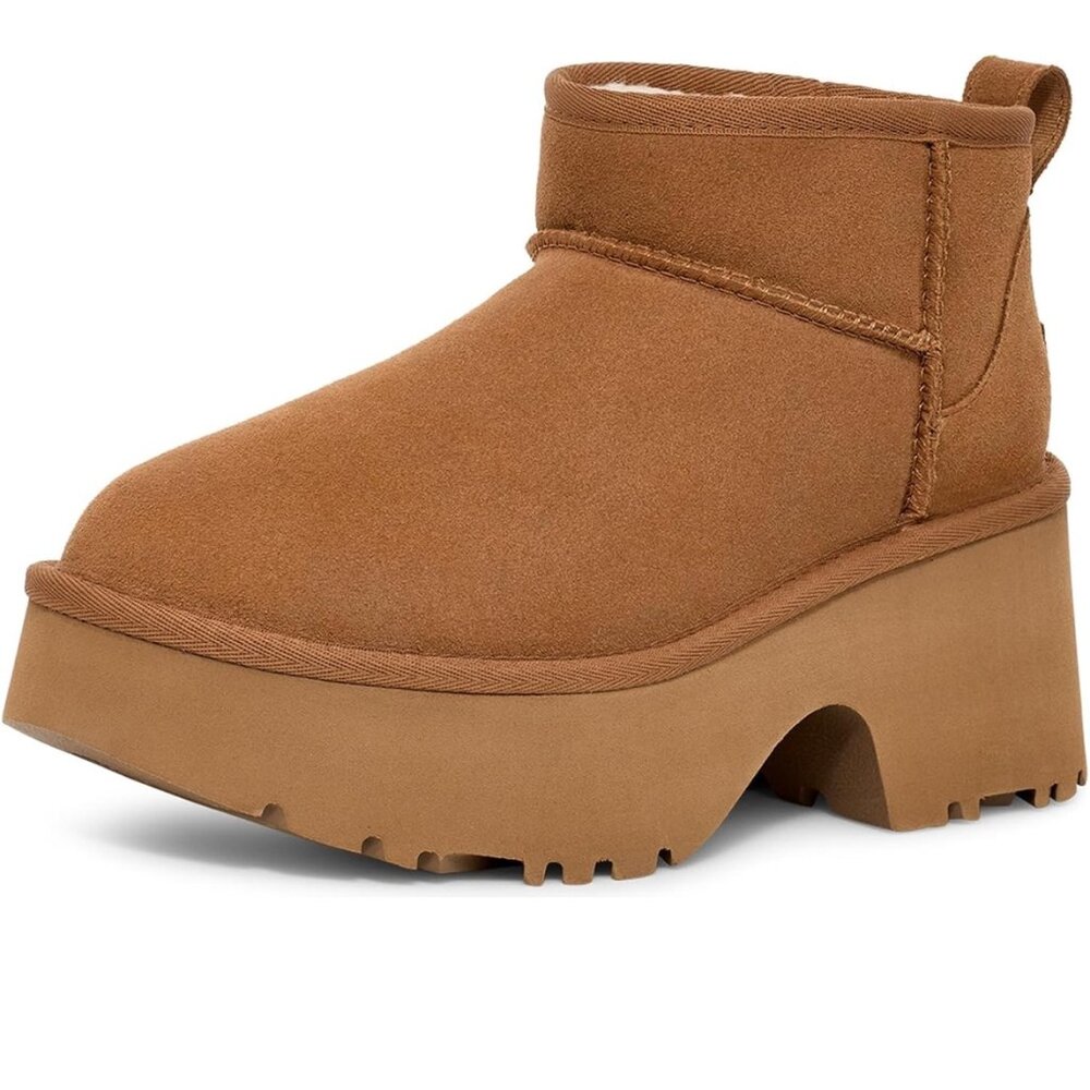UGG Women's Classic Ultra Mini New Heights Fashion Boot
